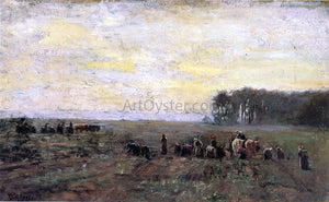  Theodore Clement Steele Haying Scene - Art Print