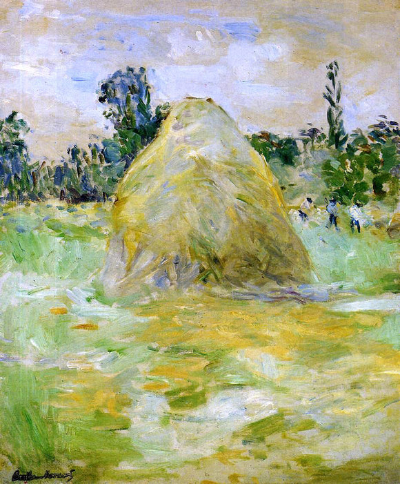  Berthe Morisot Haystack - Art Print