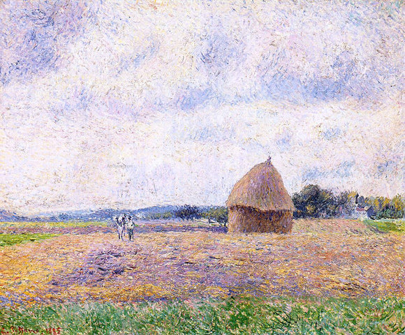  Camille Pissarro Haystack: Eragny - Art Print