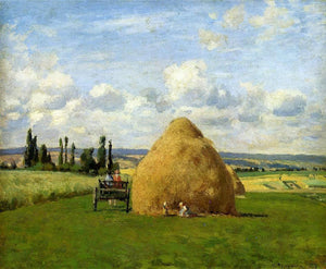  Camille Pissarro Haystack, Pontoise - Art Print