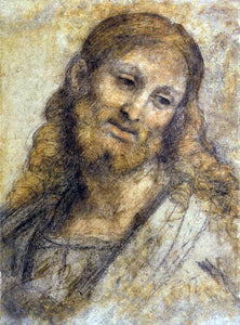  Andrea Solario Head of a Bearded Man - Art Print