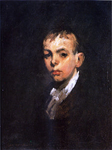  George Wesley Bellows Head of a Boy (also known as Gray Boy) - Art Print