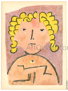  Paul Klee Head of a Child - Art Print