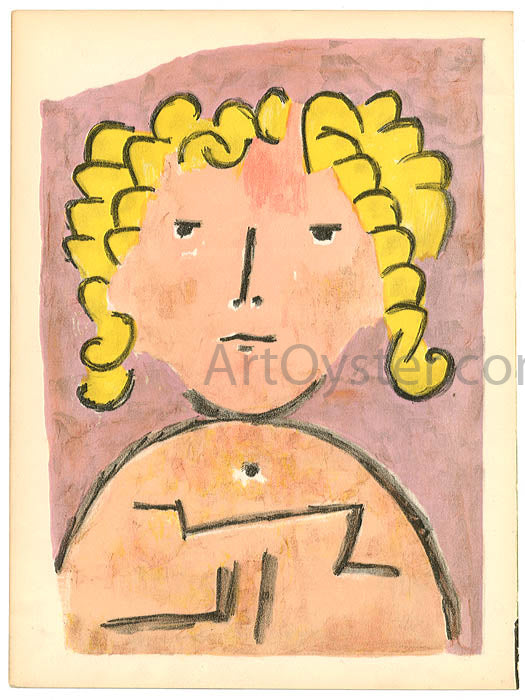 Paul Klee Head of a Child - Art Print