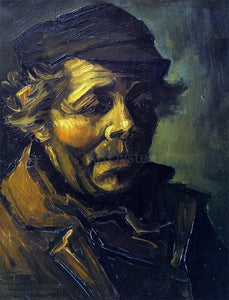  Vincent Van Gogh Head of a Peasant (study for "The Potato Eaters) - Art Print