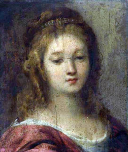  Carlo Francesco Nuvolone Head of a Woman - Art Print