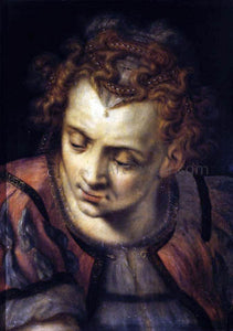  The Elder Frans Floris Head of a Woman - Art Print