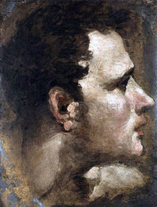  Domenico Beccafumi Head of a Youth Seen in Profile - Art Print