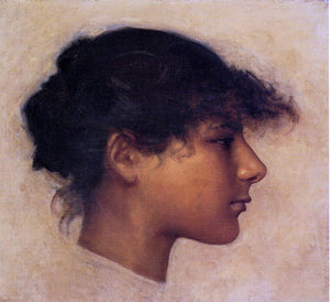  John Singer Sargent Head of Ana - Capri Girl - Art Print