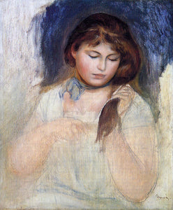  Pierre Auguste Renoir Head of Gabrielle - Art Print