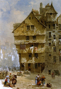  Louise Rayner Head of the West Bow Edinburgh - Art Print