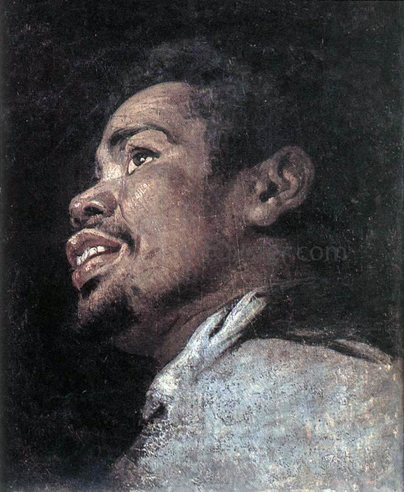  Gaspard De Crayer Head Study of a Young Moor - Art Print