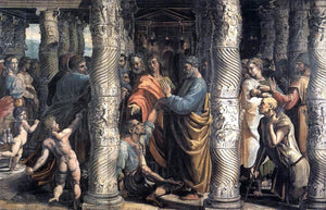  Raphael Healing of the Lame Man - Art Print