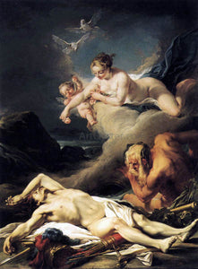  Jean-Baptiste Deshays Hector Exposed on the Banks of the Xanthus River - Art Print