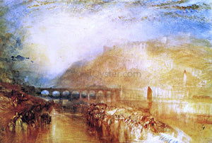  Joseph William Turner Heidelberg - Art Print