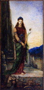  Gustave Moreau Helen on the Walls of Troy - Art Print