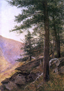  Thomas Worthington Whittredge Hemlocks in the Catskills - Art Print