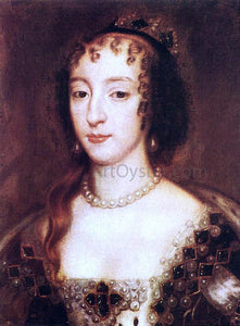  Sir Peter Lely Henrietta Maria of France, Queen of England - Art Print