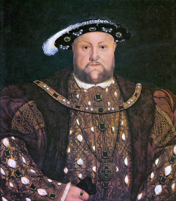  Lucas Horenbout Henry VIII - Art Print