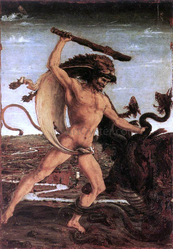  Antonio Del Pollaiuolo Hercules and the Hydra - Art Print