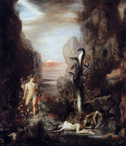  Gustave Moreau Hercules and the Lernaean Hydra - Art Print