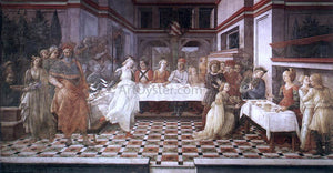  Fra Filippo Lippi Herod's Banquet - Art Print