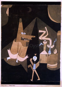  Paul Klee Hexen-scene - Art Print