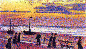  Georges Lemmen Heyst No. 3: High Tide - Art Print