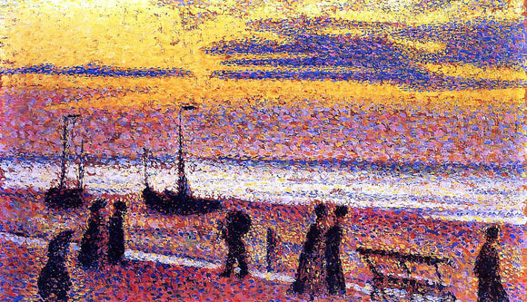  Georges Lemmen Heyst No. 3: High Tide - Art Print
