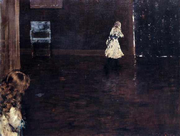  William Merritt Chase Hide and Seek - Art Print