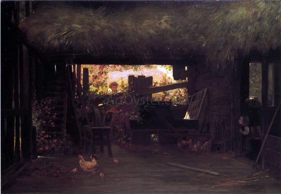  James Wells Champney Hide and Seek - Art Print