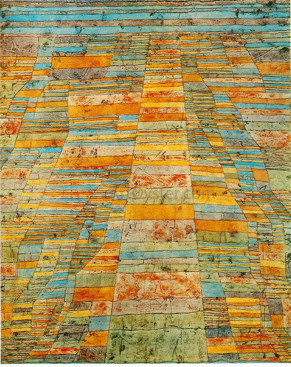  Paul Klee Highway and Byways - Art Print