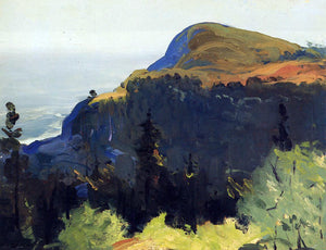  George Wesley Bellows Hill and Valley - Art Print