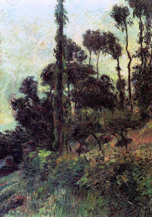  Paul Gauguin Hillside - Art Print