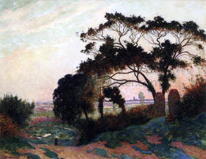  Ferdinand Du Puigaudeau Hilly Landscape at Guerande - Art Print