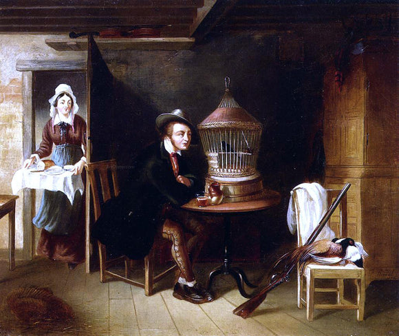  Frederick Rondel His Favorite Pet - Art Print