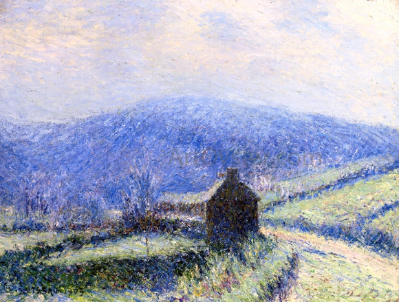  Gustave Loiseau Hoarfrost at Huelgoat, Finistere - Art Print