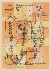  Paul Klee Hoffmanneske Scene - Art Print