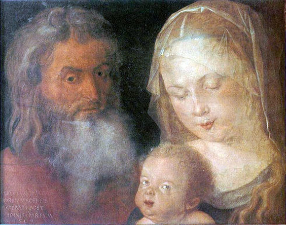  Albrecht Durer Holy Family - Art Print