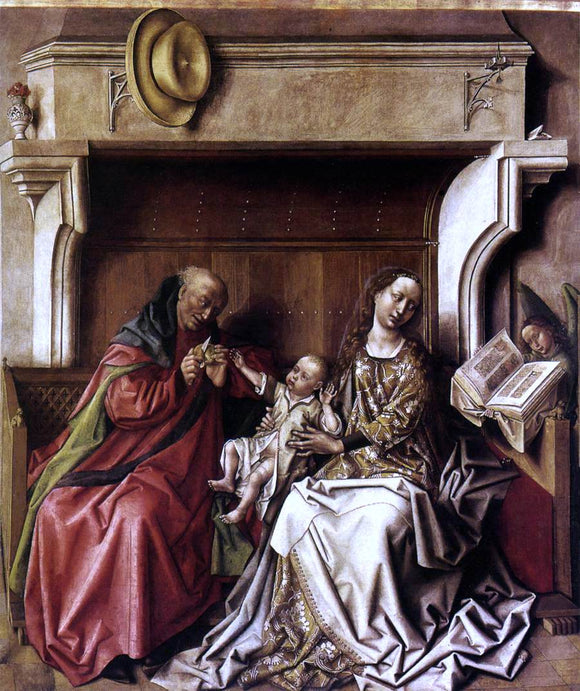  Barthelemy D'Eyck Holy Family - Art Print