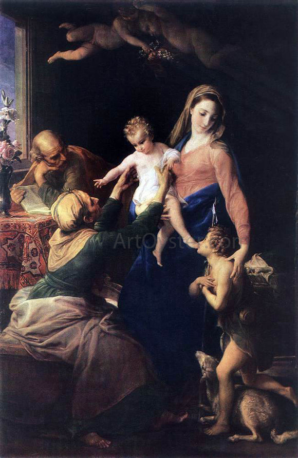  Pompeo Girolamo Batoni Holy Family - Art Print