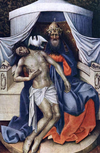  Robert Campin Holy Trinity - Art Print