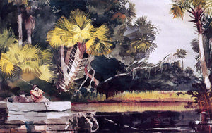  Winslow Homer Homasassa Jungle - Art Print