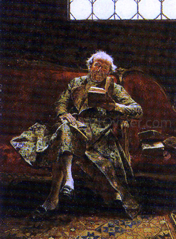  Jose Jimenez Y Aranda Hombre Sentado - Art Print