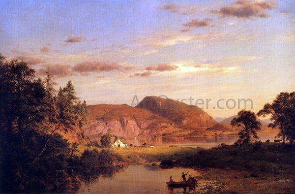  Frederic Edwin Church Home by the Lake - Art Print