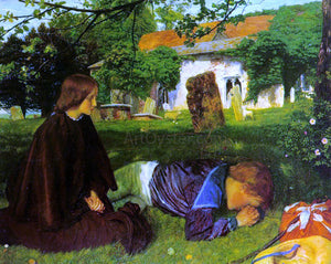  Arthur Hughes Home from Sea - Art Print