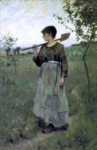  Charles Sprague Pearce Home From the Fields - Art Print