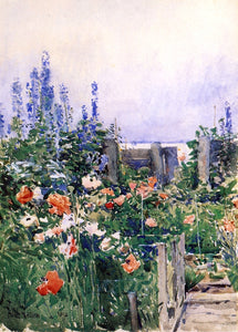  Frederick Childe Hassam Home of the Hummingbird - Art Print