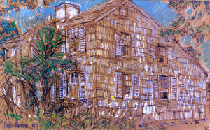  Frederick Childe Hassam Home Sweet Home Cottage - Art Print
