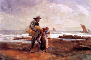  Winslow Homer Homecoming - Art Print